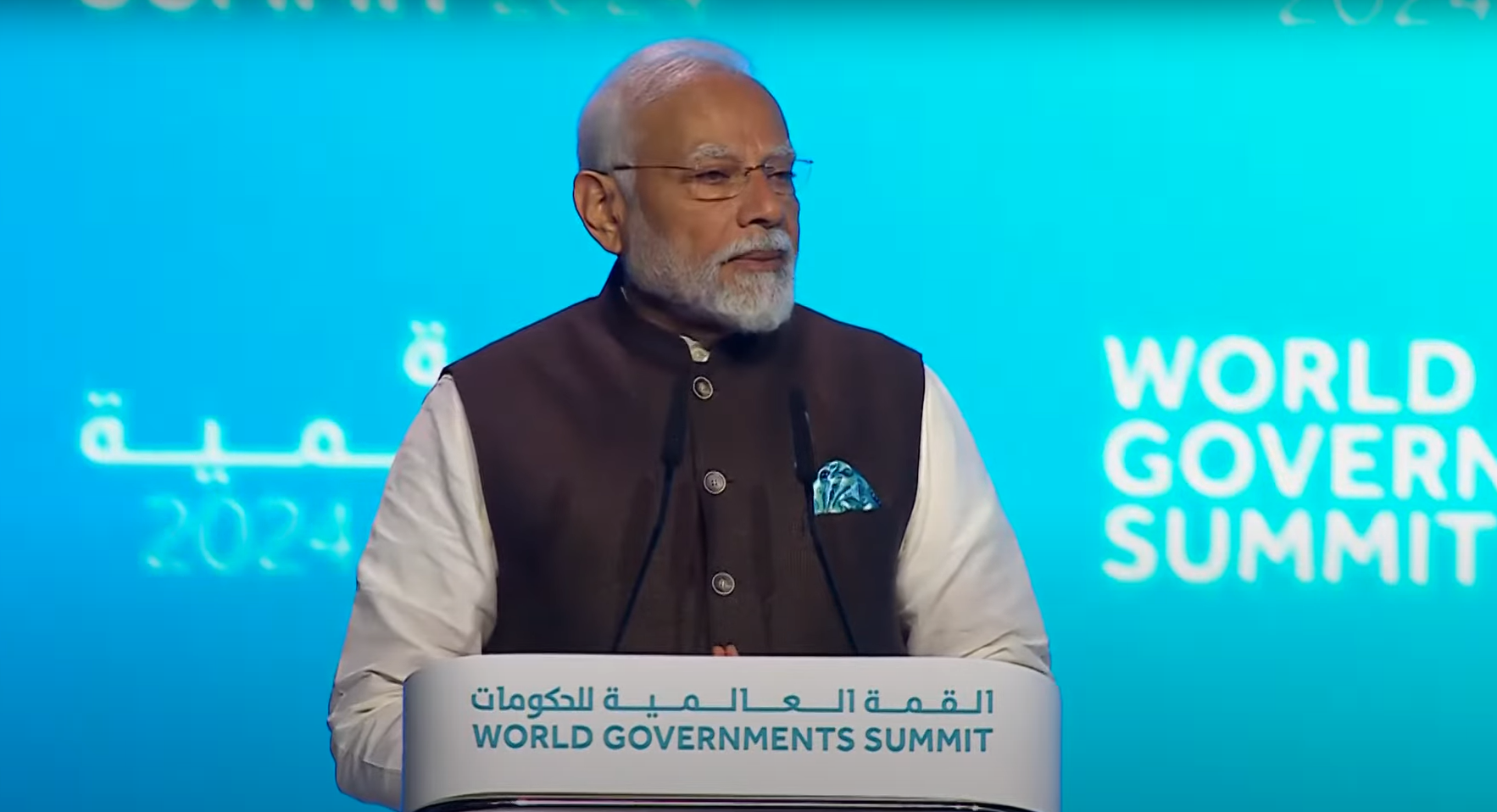 PM Modi highlights India’s success at World Government Summit: Emphasizes People Participation, Social Inclusion, and Sustainability