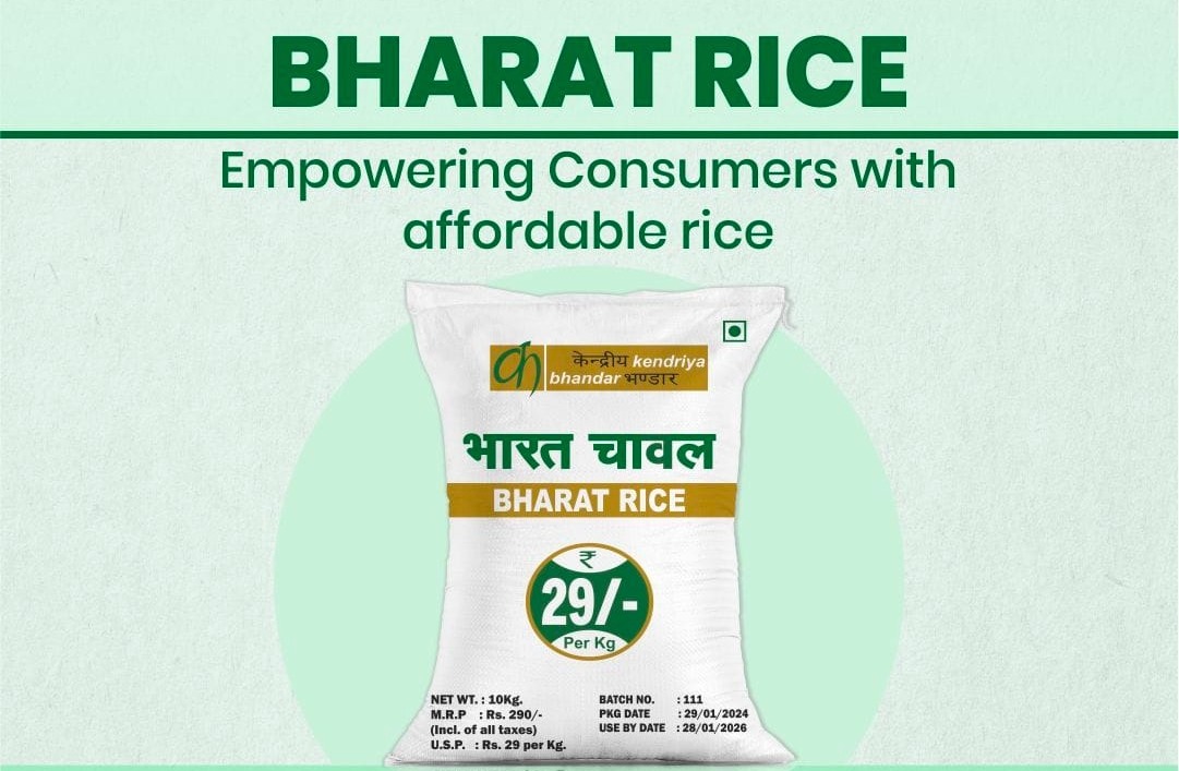 Union Minister Piyush Goyal launches subsidized ‘Bharat Rice’