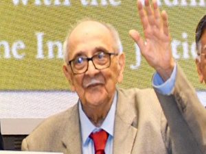 Eminent jurist Fali S Nariman dies at 95, PM Modi pays tribute