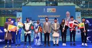Union Minister Anurag Thakur inaugurates first BIMSTEC Aquatics Championships