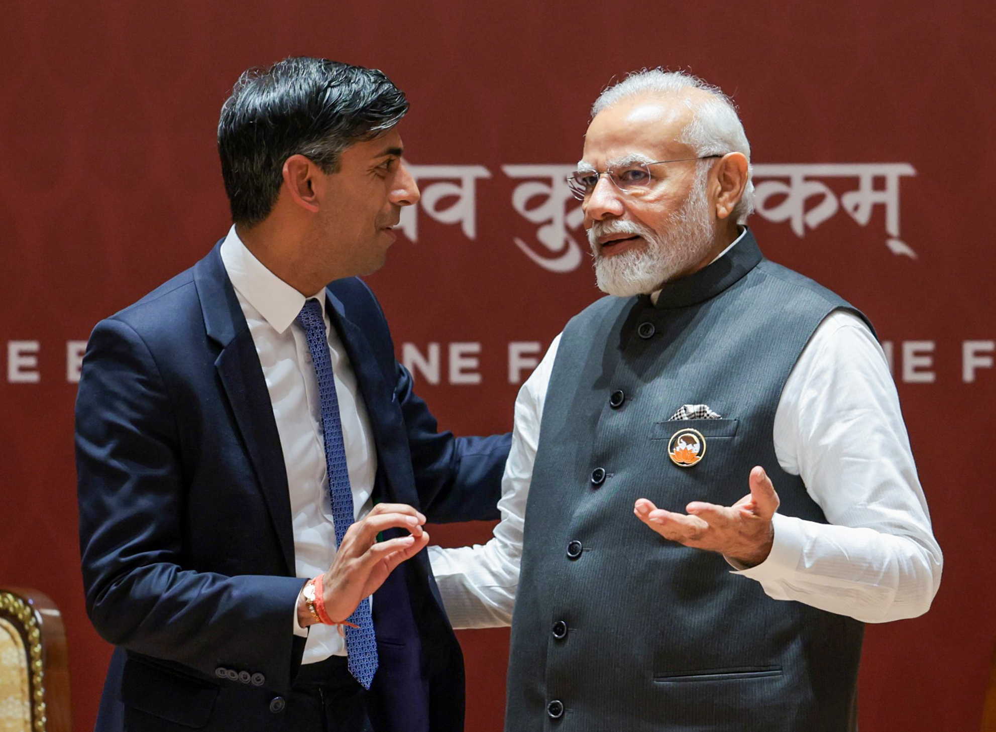 PM Modi, Rishi Sunak hold talks on early conclusion of Free Trade Agreement