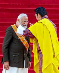 PM Narendra Modi conferred Bhutan's highest honour