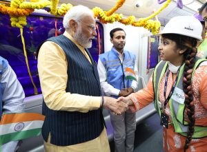 PM Modi inaugurates India's first underwater metro in Kolkata