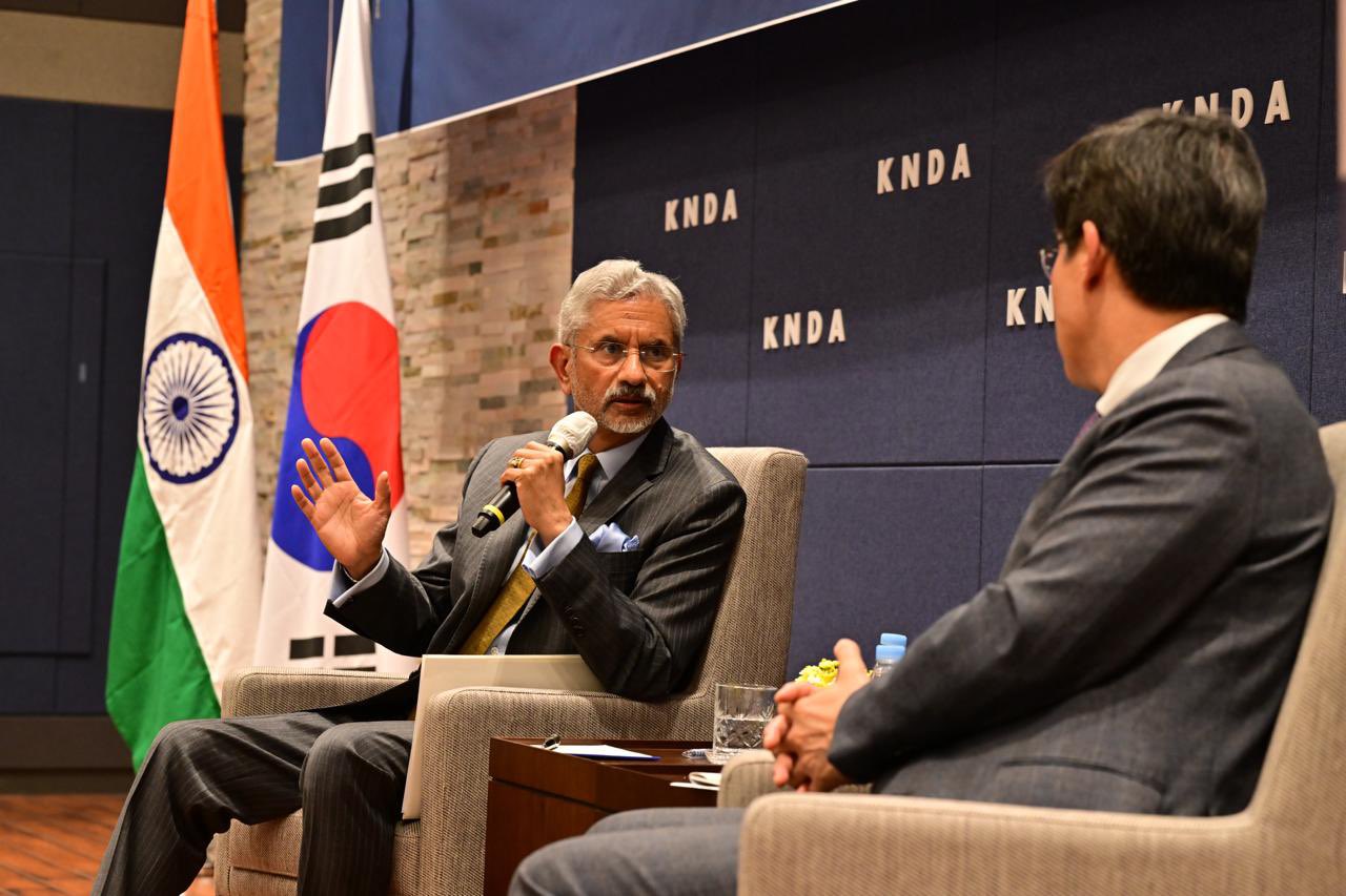 EAM Jaishankar visits S.Korea, highlights deepening ties amidst global uncertainty