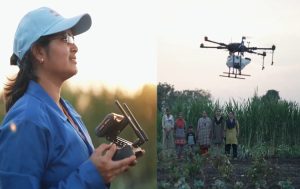 PM Modi felicitates “Namo Drone Didis” and “Lakhpati Didis”