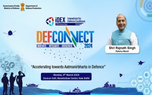 Rajnath Singh to inaugurate DefConnect 2024 to encourage indigenous defence innovation
