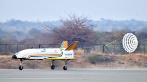 ISRO reaches new milestone, successfully lands Pushpak reusable launch vehicle