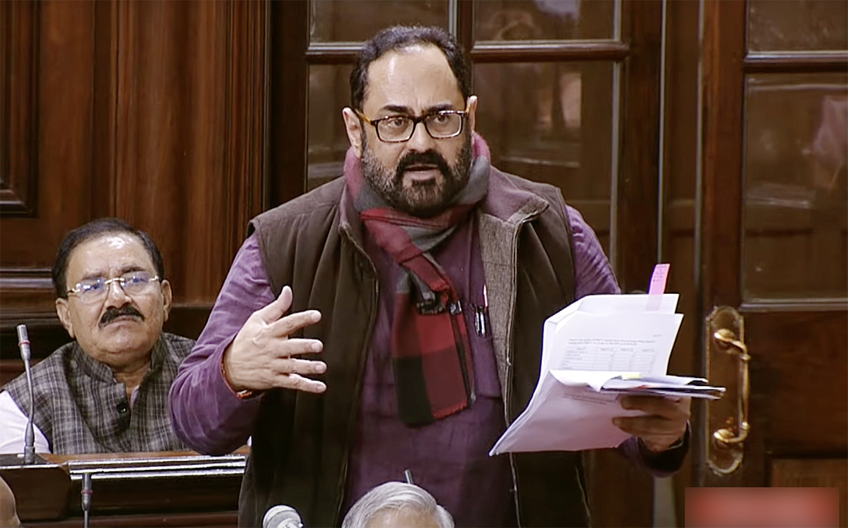 Rajeev Chandrashekhar files nomination for Lok Sabha elections from Thiruvananthapuram