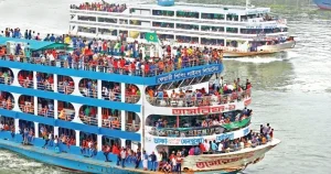 In Bangladesh, people continue to leave cities to celebrate Eid-ul-Fitr