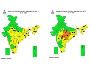 Heat wave alert for parts of east, peninsular India over next 2 days