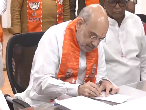 Amit Shah files nomination from Gandhinagar