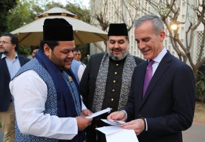 US Ambassador to India Eric Garcetti extends greetings on occasion of Eid