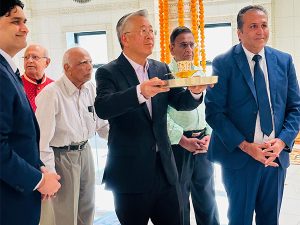 US official visits Jain Temple in California, terming 'Indian-Americans’ backbone of strong relationship