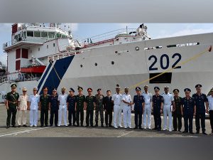 Indian Coast Guard ship reaches Vietnam on overseas deployment