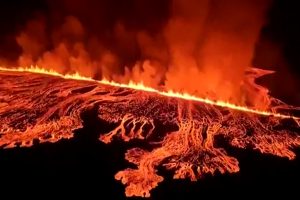 Indonesian volcano eruption forces evacuations, airport closure