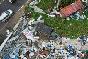 Strong tornado hits China's Guangzhou, killing 5, injuring 33