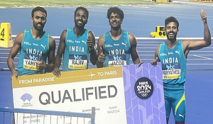 Indian Men's, Women's 4x400m relay teams earn spots in Paris Olympics