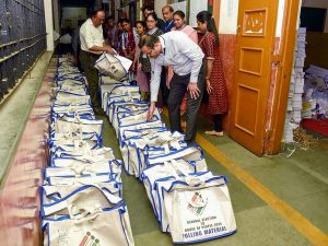 Preparations in full swing for 6th phase of Lok Sabha Elections for 58 constituencies