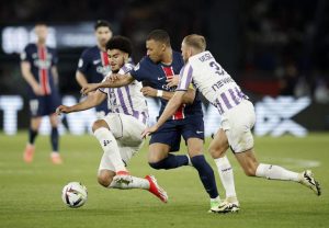 Toulouse spoil PSG title celebrations, Monaco clinch Champions League spot