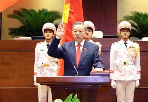 Vietnam appoints top policeman as country's new president