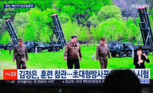 North Korea fires multiple suspected short-range missiles