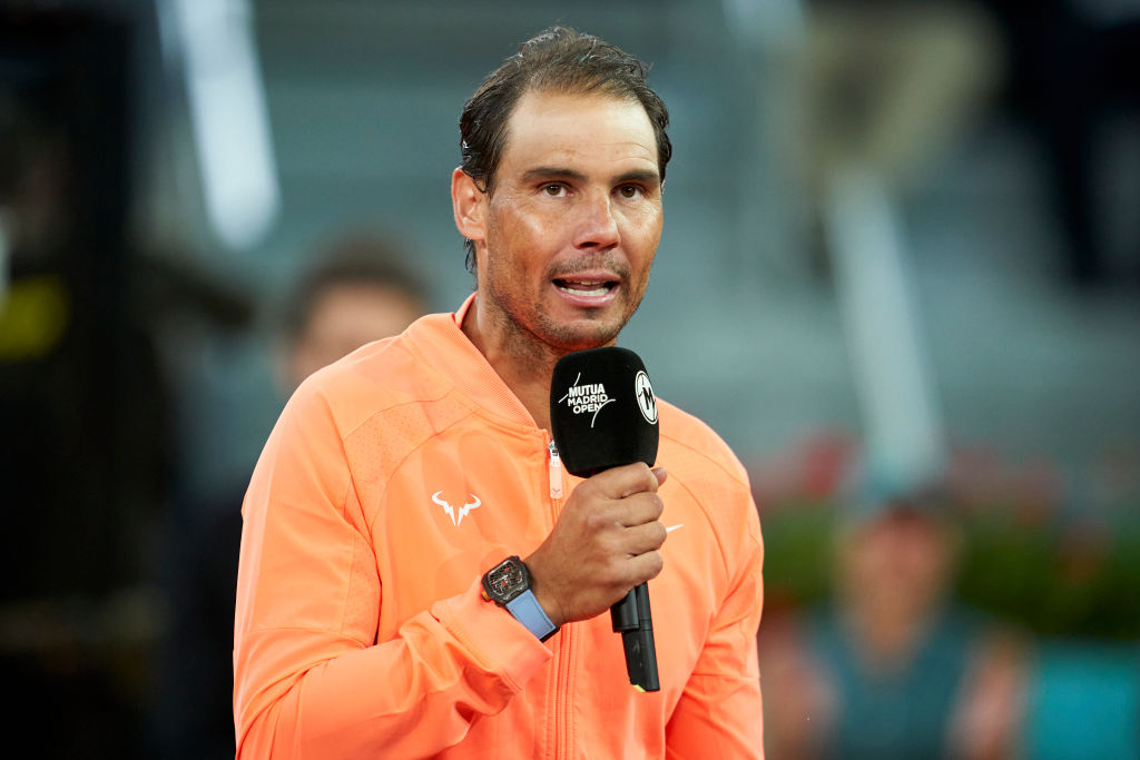 Nadal bids farewell to Madrid after defeat by Lehecka