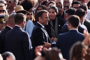 Paris Olympics: President Macron visits Paris 2024 sailing venue in Marseille