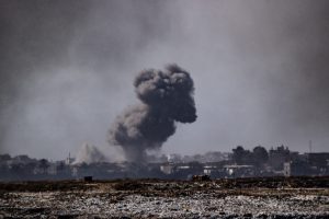 Israeli forces raze parts of Gaza's Jabalia, hit Rafah with airstrikes