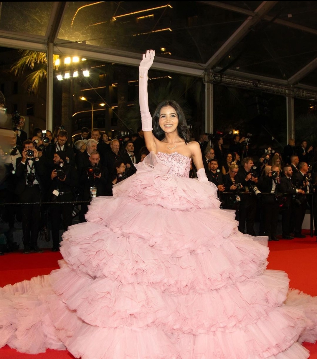 “Even my dream was not as big as where I am standing today,” Nancy Tyagi Debuts at Cannes