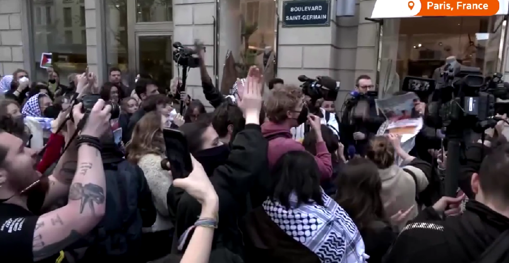 French police evacuate pro-Palestinian students from Sciences Po after overnight sit-in
