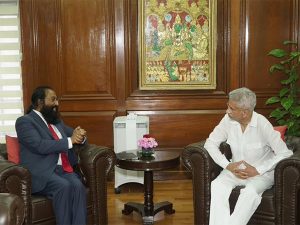 EAM Jaishankar meets Mauritius envoy to UN; discusses a range of global issues