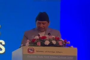 Deputy Prime Minister N.K. Shrestha Advocates Diplomacy for Nepal-India Relations