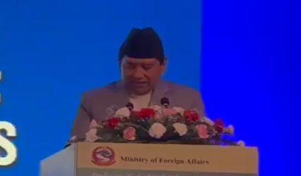 Deputy Prime Minister N.K. Shrestha Advocates Diplomacy for Nepal-India Relations