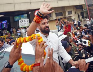 "We will take part in NDA meeting on Wednesday": LJP chief Chirag Paswan