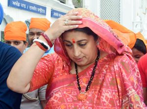 "Will continue to serve people of Amethi": Smriti Irani as Congress candidate leads