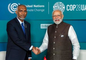 Maldives President Muizzu lands in Delhi to attend PM Modi's oath taking ceremony