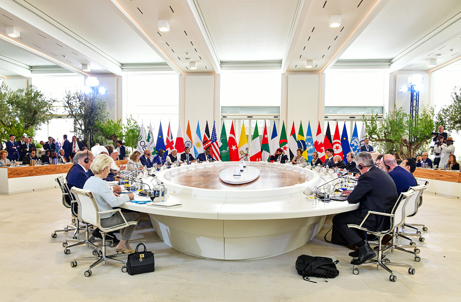 G7 Summit: PM Modi calls for mass usage of technology, not monopolising it