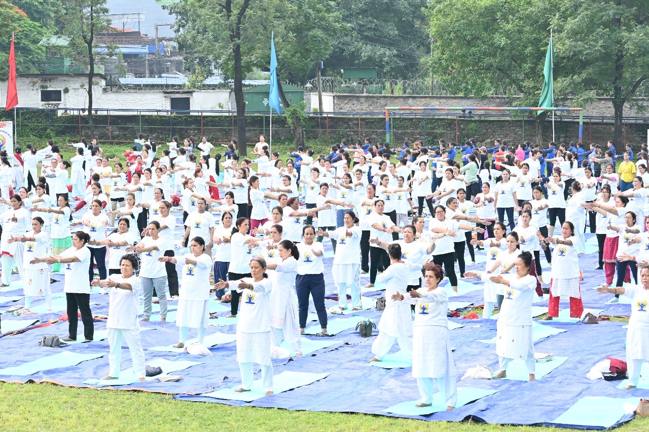 Embassy of India Celebrates International Yoga Day in Pokhara