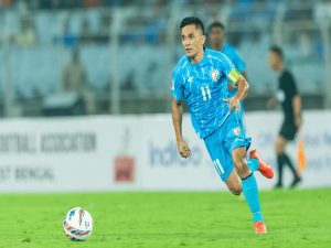 Kuwait hold India for a goalless draw in Sunil Chhetri's farewell match