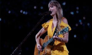 Taylor Swift surprises fans with two new mashups during Eras Tour show in Dublin