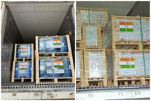 India sends 90 tonnes of medical supplies to Cuba