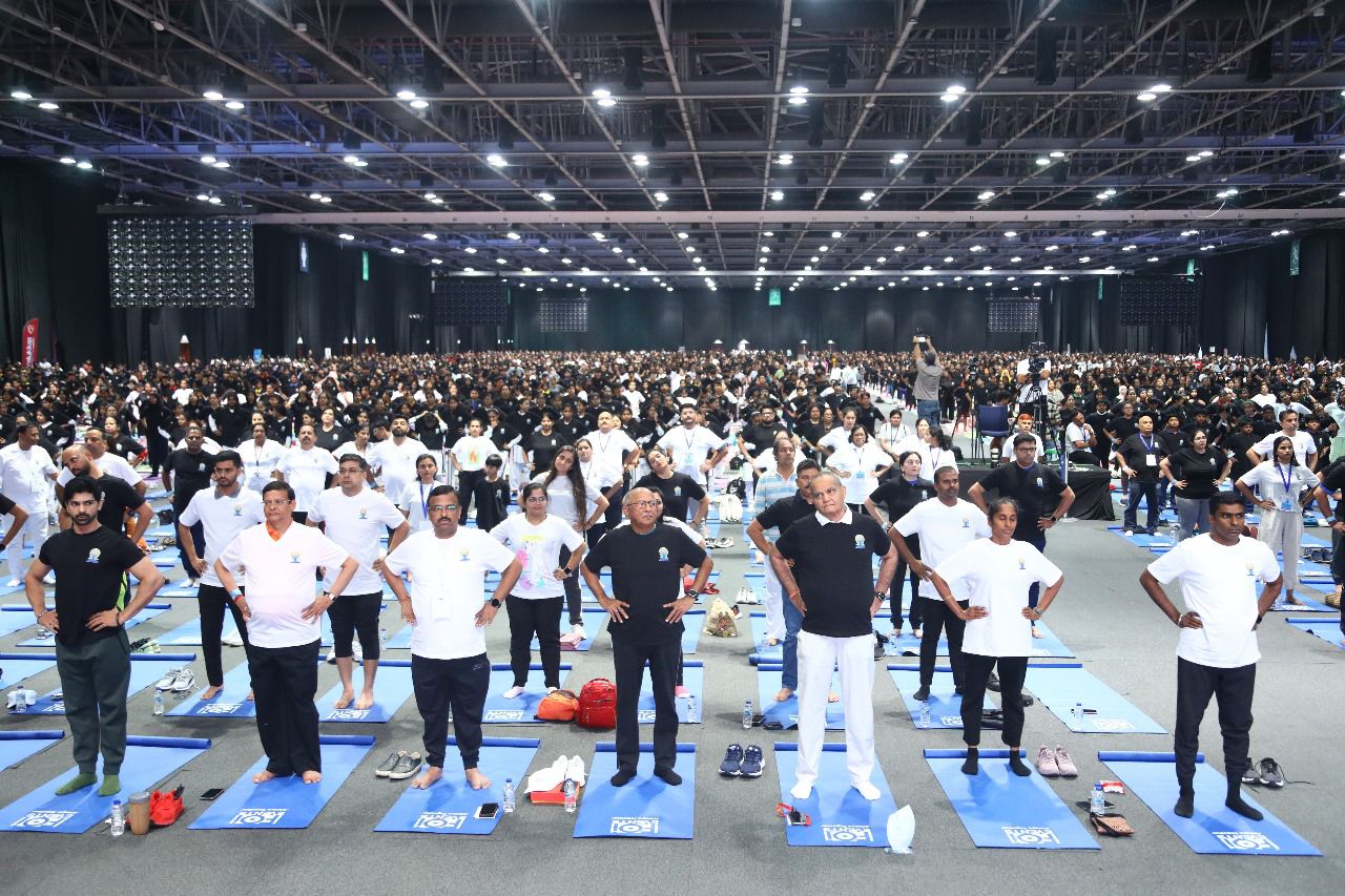 UAE Marks 10th International Day of Yoga with Massive Celebrations