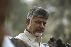 Cyclone Montha: Andhra CM Naidu visits affected areas in Konaseema district
