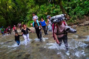 Migrants crossing Panama's Darien Gap in increasing numbers