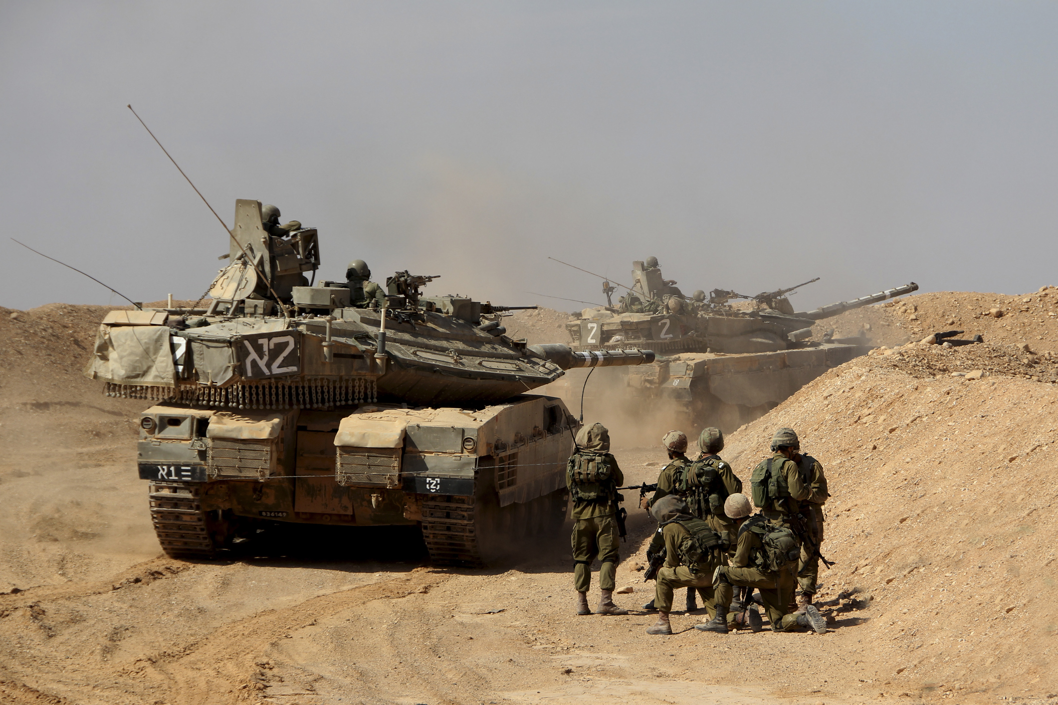 Israeli forces push deeper into southern and northern Gaza