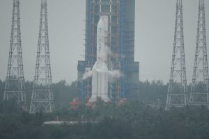 Carrying lunar rocks, Chinese probe lifts off from far side of moon