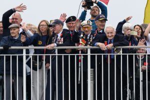 Eighty years on, British D-Day veterans sail to Normandy once again