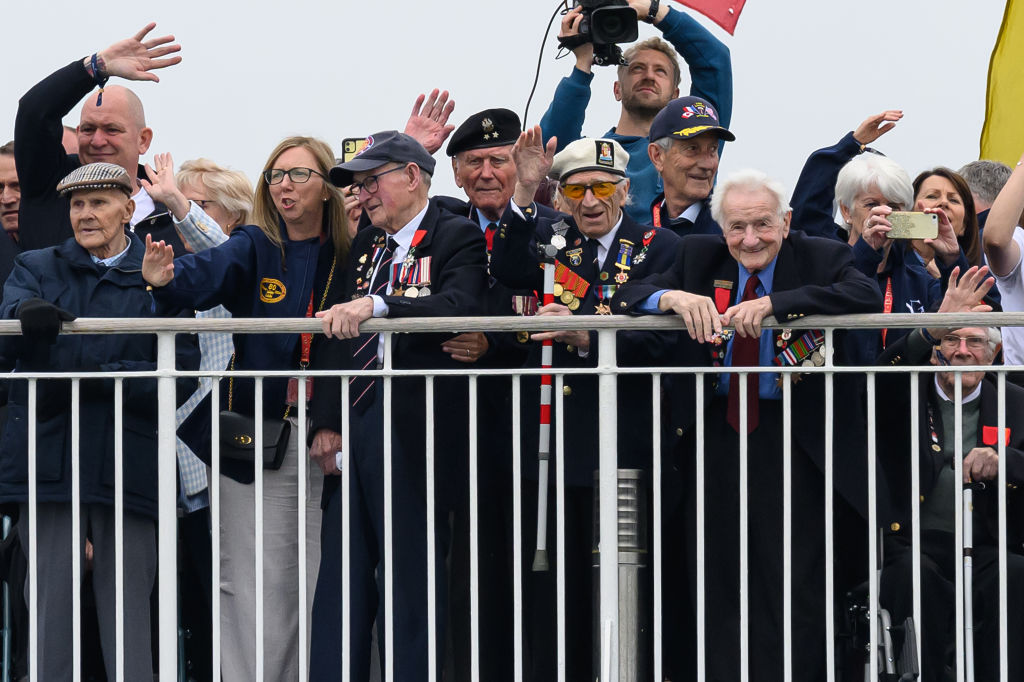 Eighty years on, British D-Day veterans sail to Normandy once again