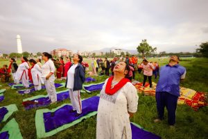 Celebration of the 10th International Day of Yoga in Nepal