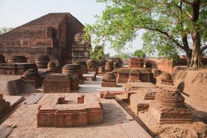 PM Modi visits ruins of Nalanda Mahavihara in Bihar